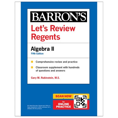 Let's Review Regents: Algebra II, Fifth Edition (Barron's New York Regents) - 5th Edition by  Barron's Educational Series & Gary M Rubenstein
