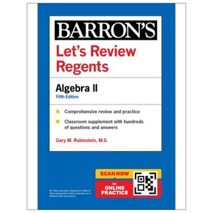 Let's Review Regents: Algebra II, Fifth Edition (Barron's New York Regents) - 5th Edition by  Barron's Educational Series & Gary M Rubenstein - 1 of 1