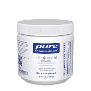 Pure Encapsulations L-Glutamine Powder - Immune and Digestive Support, Gut Health and Lining, Metabolism, and Muscle Support* - Pure Free-Form - 8 Oz - 1 of 4