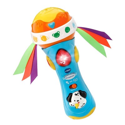 Image of VTech Babble & Rattle Microphone Baby Toy