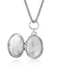 Ross-Simons Turquoise Locket Necklace in Sterling Silver - 2 of 3