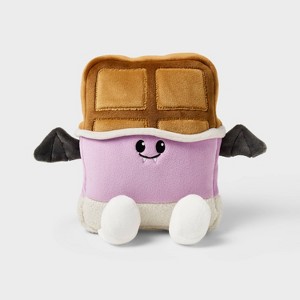 6" Mini Chocolate Bat Halloween Themed Plush - Gigglescape™ - 1 of 3