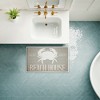 Stupell Industries Poppy Place on Geometric Printed Plush Bathroom Floor Mat, design by Kim Allen - 4 of 4