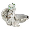 Northlight 12.25" Sitting Angel Bird Feeder Outdoor Garden Statue - 4 of 4