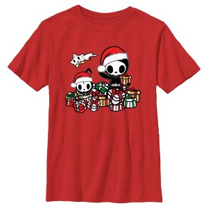 Boy's Tokidoki Adios Christmas Presents T-Shirt - 1 of 4