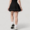Anna-Kaci Active Women's Tulle Mini Skirt with Soft Lining and Layered Ruffle Hem for a Whimsical Ballet-Inspired Look - 4 of 4