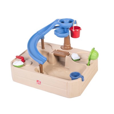 Sail away adventure sand and store water table