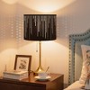 DORESshop Set of 2 Black Round Pendant Light Shades, 1-Light Hanging Fixture with E26 Base, Industrial Modern Design (Bulbs Not Included) - 3 of 4