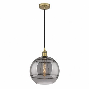 Rochester - 1 Light Cord Hung Mini Pendant In Industrial Style-13.38 Inches Tall and 12 Inches Wide - 1 of 1