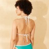 Women's Contrast Binding Triangle Bikini Top - Wild Fable™ - image 2 of 4