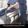Signature Life Sleep Safe Bed Rail, Adjustable Safety Railing for Seniors, Champagne Gold - 2 of 4
