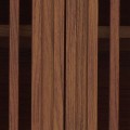 walnut/brass