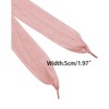INSPIRE CHIC Solid Color Wrinkled Extra Wide Flat Athletic Shoelaces 1 Pair - 3 of 4
