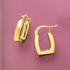 Pure Collection by Ross-Simons Italian 14kt Yellow Gold Square Hoop Earrings - 4 of 4