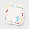 Pride 4pc Spill the Tea Embroidered Cocktail Napkin - 2 of 3