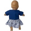 Doll Clothes Superstore Handmade Dress With Jacket Fits 14-16 Inch Baby Dolls - 4 of 4
