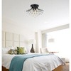 Elegant Lighting Toureg 6 light Gold Flush Mount Clear Royal Cut Crystal - 2 of 4