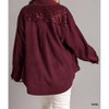 Women's Corduroy Jacket With Sequin Details - umgee - 4 of 4