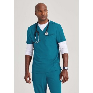 Barco Unify Men's Rally 3-Pocket V-Neck Scrub Top - 1 of 4