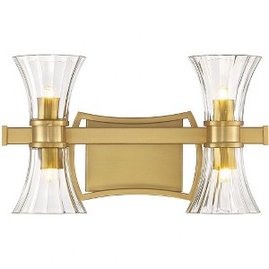Savoy House Bennington 4 - Light Vanity in  Warm Brass - 1 of 1