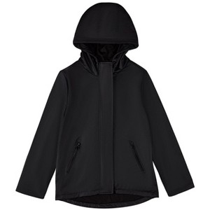 Memoi Teens Unisex Classic Hooded Lined Raincoat with Included Carry Pouch - 1 of 4