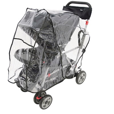 joovy double stroller rain cover