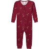 Modern Moments™ by Gerber Neutral Snug Fitting Footless Pajamas - 2 of 4
