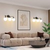 POWLIG Dimmable Vanity Light – Modern Bathroom Fixture with 5.9" Opal Glass Globes - 4 of 4