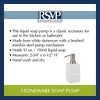 RSVP International Stoneware Soap Pump - 4 of 4