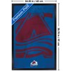 Trends International NHL Colorado Avalanche - Logo 25 Framed Wall Poster Prints - 3 of 4