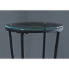 Accent Table, Side, End, Plant Stand, Round, Living Room, Bedroom, Contemporary, Modern - 4 of 4