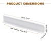 Unique Bargains Aluminum Modern Finger Edge Pull Cabinet Concealed Handles 10 Pcs - 2 of 4
