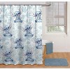 LunaLulinlk Lilo and Stitch Tropical Shower Curtain and Loofa Set - 2 of 4