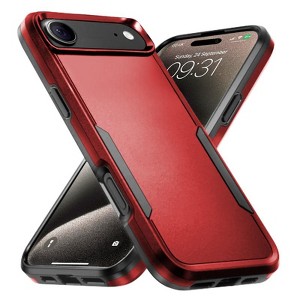 Entronix Case Compatible with iPhone 17 Air - Soft-Touch Dual-Layer Sleek Cover - 1 of 4