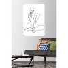 Trends International Woman - Continuous Line Drawing Unframed Wall Poster Prints - 2 of 4