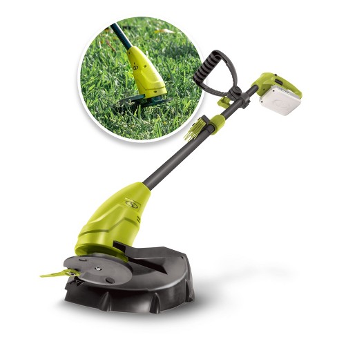 Best cordless stringless grass trimmer discount