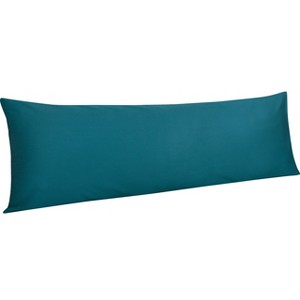 500 Thread Count Cotton Body Pillowcase, Soft and Breathable Body Pillow Cover for Adults - NTBAY - 1 of 4