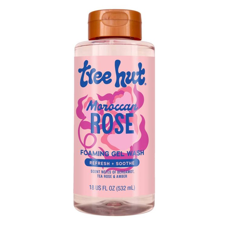 Tree Hut Moroccan Rose Foaming Gel Body Wash - 18 fl oz, 1 of 12