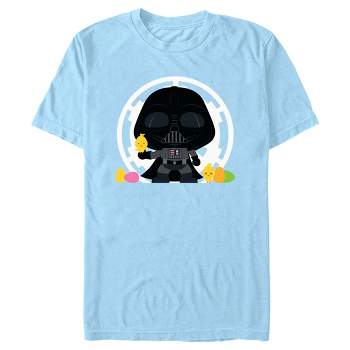 Men's Star Wars Darth Vader Loves Easter and Baby Chickens T-Shirt