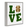Stupell Industries St Patrick's Day Clover Love, 24" x 24" - 3 of 4
