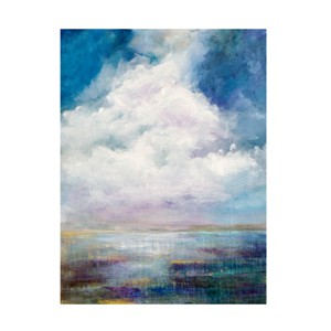 Trademark Fine Art - Karen Hale Gazing at Clouds Canvas Art - 1 of 4