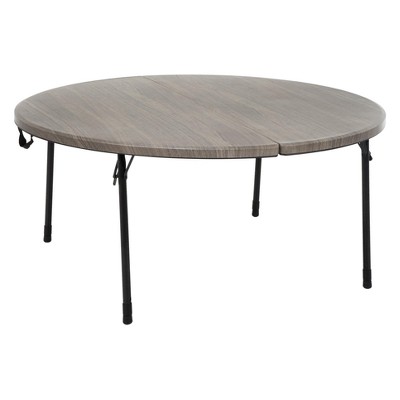 target round folding table