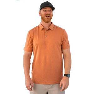 Burlebo Men's Performance Short Sleeve Polo Golf Shirt - 1 of 2