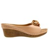 GC Shoes Sydney Flower Comfort Slide Wedge Sandals - 2 of 4