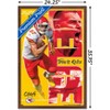 Trends International NFL Kansas City Chiefs - Travis Kelce 22 Framed Wall Poster Prints - 3 of 4
