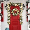 6 ft Pre-Lit Christmas Garland, Battery Operated Lighted Xmas Garland with 20 Lights & Timer, Christmas Garlands with Lights for Mantle Indoor Decor - 2 of 4
