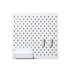 Peg Board Organizer with Accessories White - Bullseye's Playground™ - 3 of 4