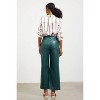Women's Faux Leather Wide Leg Pants - SKIES ARE BLUE - 2 of 4