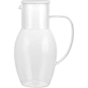 67oz Glass Pitcher With Stainless Steel Lid - Threshold™ : Target