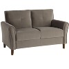 NicBex Couches for Living Room 1pc Comfort Sofa Set Chair Velvet Upholstered Sofa Plush Seatbacks with Solid Wood Frame - 2 of 4